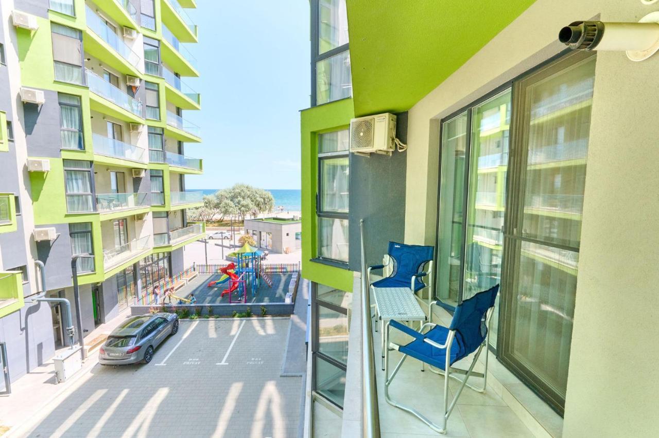 Blacksearama Apartment- Spa, Pools And Parking Mamaia Exteriér fotografie
