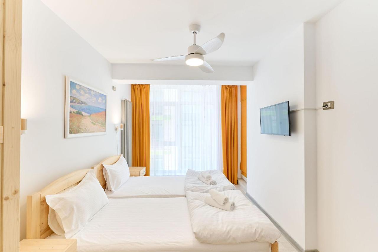 Blacksearama Apartment- Spa, Pools And Parking Mamaia Exteriér fotografie